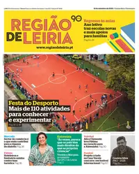 Capa do Região de Leiria de quinta-feira, 10 de setembro de 2026