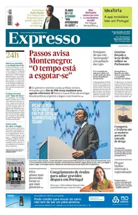 Capa do Expresso de sexta-feira, 11 de setembro de 2026