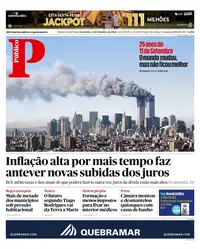 Capa do Público de sexta-feira, 11 de setembro de 2026