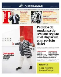 Capa do Público de quarta-feira, 16 de setembro de 2026