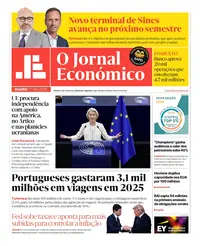 Capa do Jornal Económico de quinta-feira, 17 de setembro de 2026