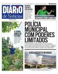 Capa do Diário de Notícias da Madeira de sábado, 19 de setembro de 2026