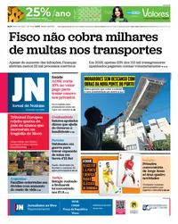 Capa do Jornal de Notícias de sábado, 19 de setembro de 2026