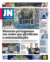 Capa do Jornal de Notícias de domingo, 20 de setembro de 2026