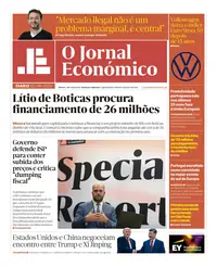 Capa do Jornal Económico de terça-feira, 22 de setembro de 2026
