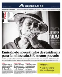 Capa do Público de quarta-feira, 23 de setembro de 2026