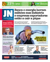 Capa do Jornal de Notícias de quinta-feira, 24 de setembro de 2026