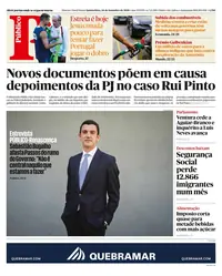 Capa do Público de quinta-feira, 24 de setembro de 2026