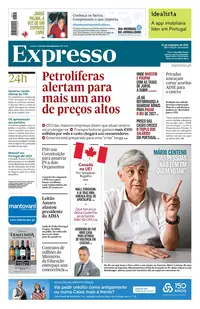 Capa do Expresso de sexta-feira, 25 de setembro de 2026