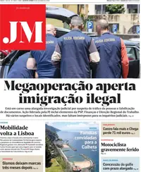 Capa do Jornal da Madeira de sexta-feira, 25 de setembro de 2026