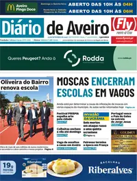 Capa do Diário de Aveiro de sábado, 26 de setembro de 2026