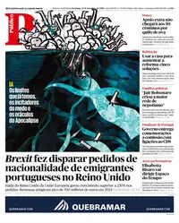 Capa do Público de domingo, 27 de setembro de 2026