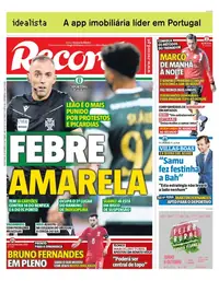 Capa do Record de terça-feira, 29 de setembro de 2026