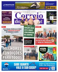 Capa do Correio do Minho de quarta-feira, 30 de setembro de 2026
