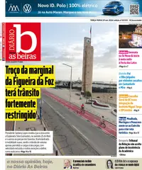 Capa do Diário As Beiras de quarta-feira, 30 de setembro de 2026