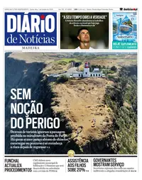 Capa do Diário de Notícias da Madeira de quinta-feira, 1 de outubro de 2026
