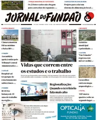Capa do Jornal do Fundão de quinta-feira, 1 de outubro de 2026