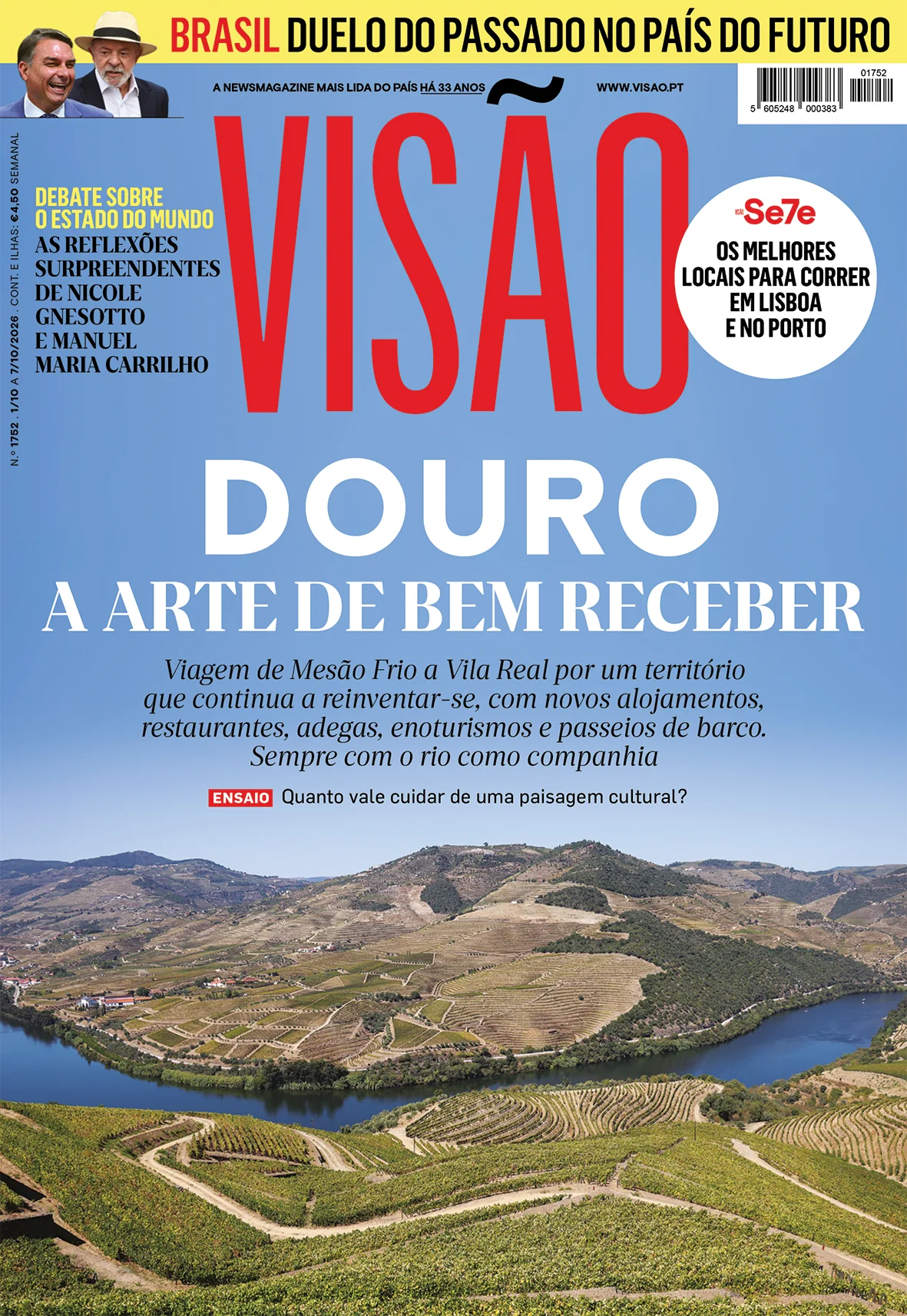 Capa do Visão de quinta-feira, 1 de outubro de 2026