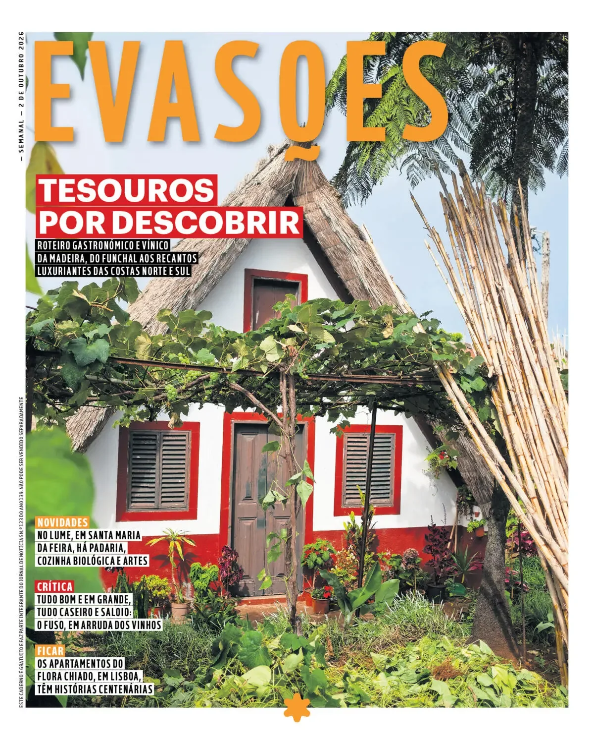 Capa do Evasões de sexta-feira, 2 de outubro de 2026