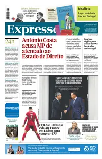 Capa do Expresso de sexta-feira, 2 de outubro de 2026