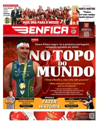 Capa do O Benfica de sexta-feira, 2 de outubro de 2026