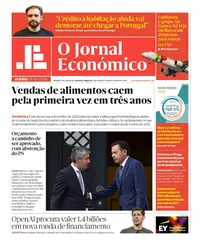 Capa do Jornal Económico de sábado, 3 de outubro de 2026