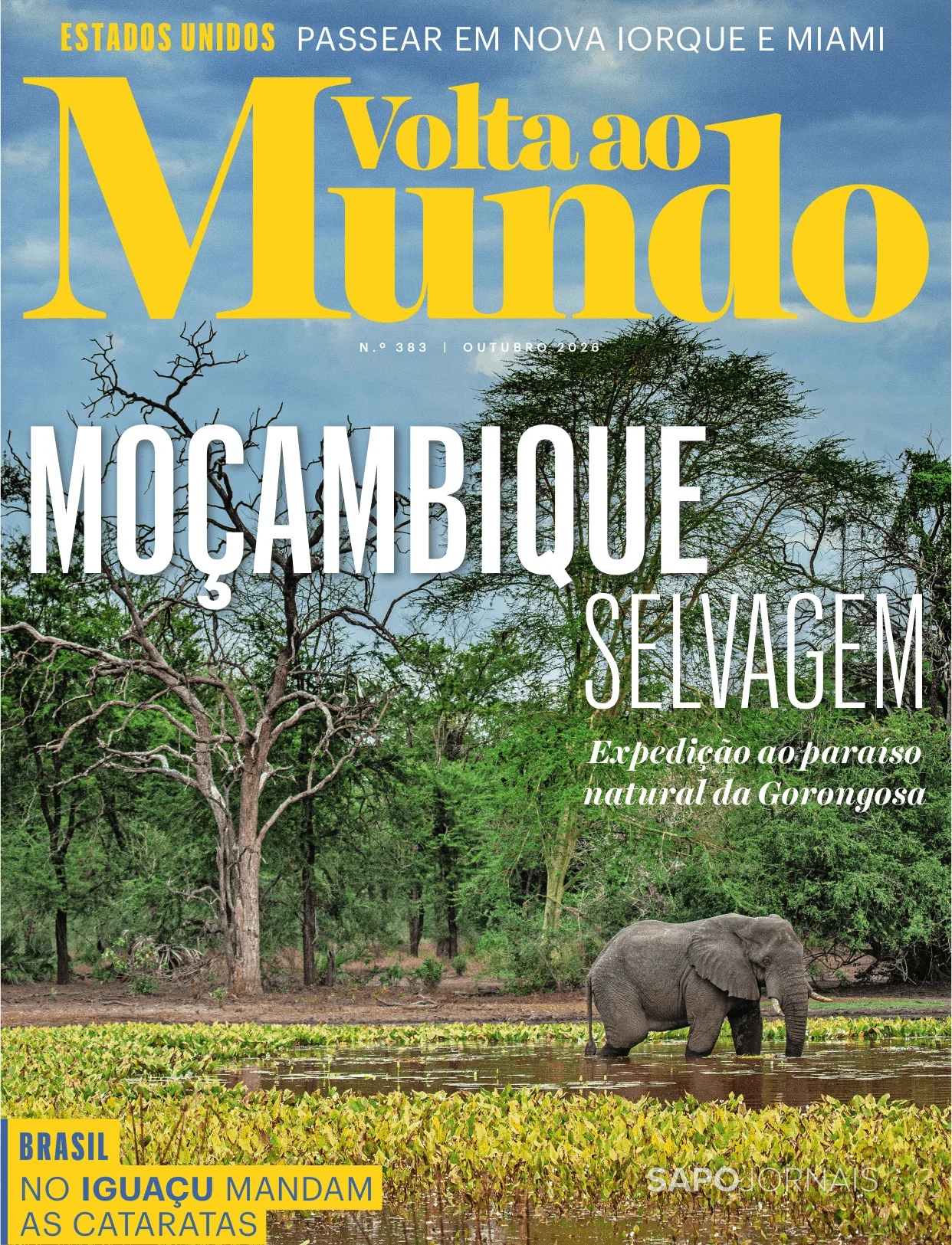 Capa do Volta ao Mundo de sábado, 3 de outubro de 2026