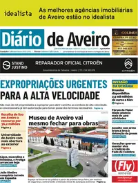 Capa do Diário de Aveiro de domingo, 4 de outubro de 2026