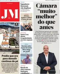 Capa do Jornal da Madeira de domingo, 4 de outubro de 2026