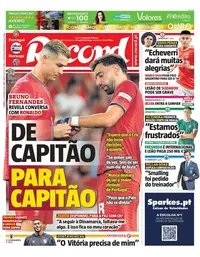 Capa do Record de domingo, 4 de outubro de 2026