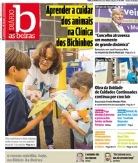 Capa do Diário As Beiras de quarta-feira, 7 de outubro de 2026