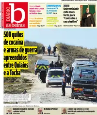 Capa do Diário As Beiras de sexta-feira, 9 de outubro de 2026
