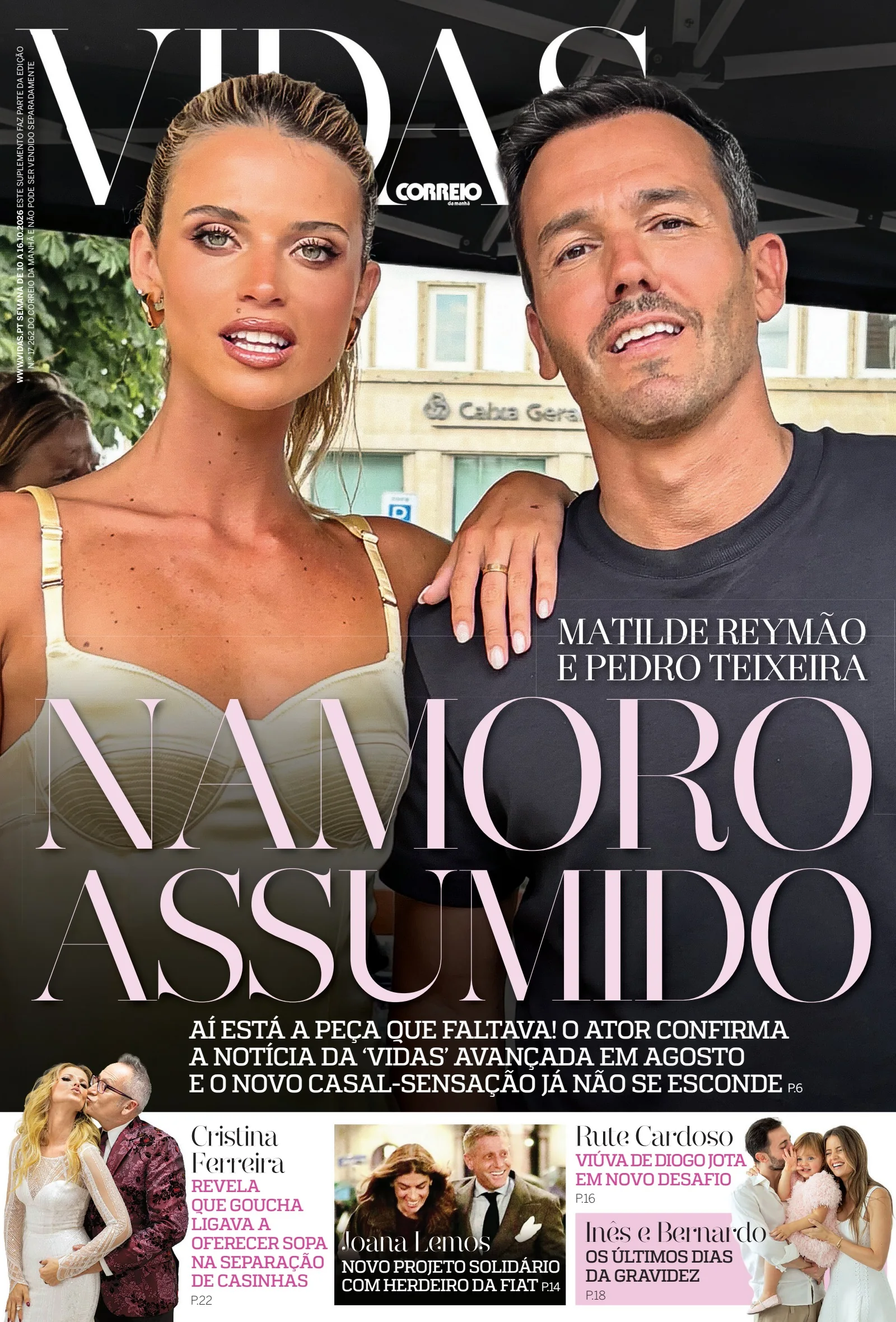 Capa do Vidas de sábado, 10 de outubro de 2026