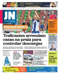 Capa do Jornal de Notícias de domingo, 11 de outubro de 2026