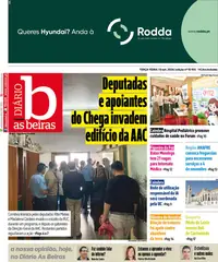 Capa do Diário As Beiras de quarta-feira, 14 de outubro de 2026