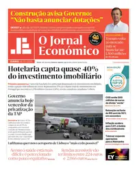 Capa do Jornal Económico de quarta-feira, 14 de outubro de 2026