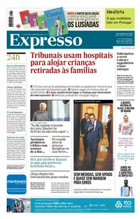 Capa do Expresso de quinta-feira, 15 de outubro de 2026