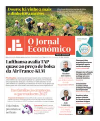 Capa do Jornal Económico de sexta-feira, 16 de outubro de 2026