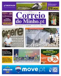 Capa do Correio do Minho