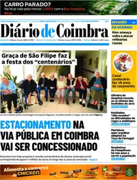 Capa do Diário de Coimbra