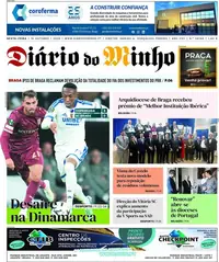 Capa do Diário do Minho