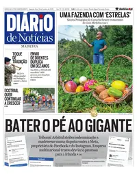 Capa do Diário de Notícias da Madeira de segunda-feira, 19 de outubro de 2026
