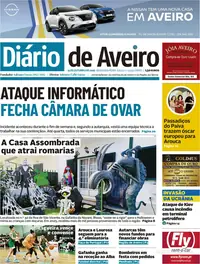 Capa do Diário de Aveiro de terça-feira, 20 de outubro de 2026