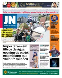 Capa do Jornal de Notícias de terça-feira, 20 de outubro de 2026
