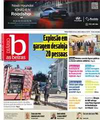 Capa do Diário As Beiras de quarta-feira, 21 de outubro de 2026