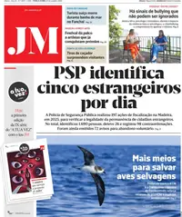 Capa do Jornal da Madeira de quarta-feira, 21 de outubro de 2026