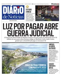 Capa do Diário de Notícias da Madeira
