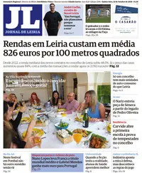 Capa do Jornal de Leiria de quinta-feira, 22 de outubro de 2026