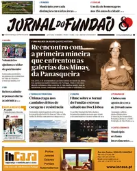Capa do Jornal do Fundão de quinta-feira, 22 de outubro de 2026