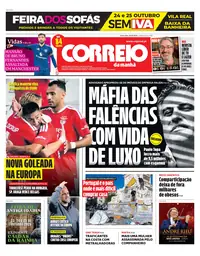 Capa do Correio da Manhã